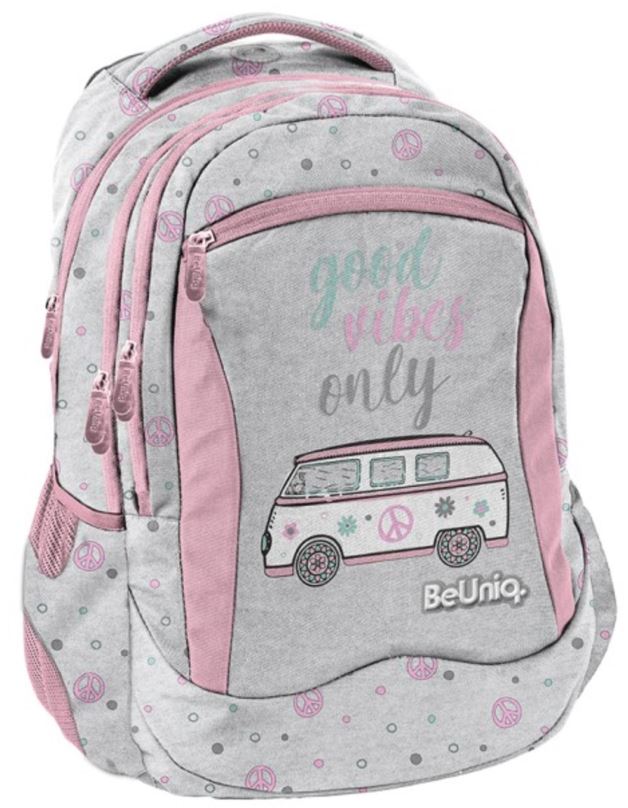 Školní batoh BEUNIQ Šedý Bus