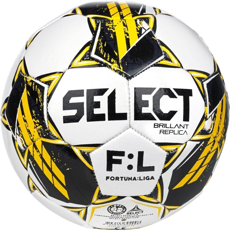 Fotbalový míč SELECT FB Brillant Replica CZ Fortuna Liga 2022/23, vel. 5
