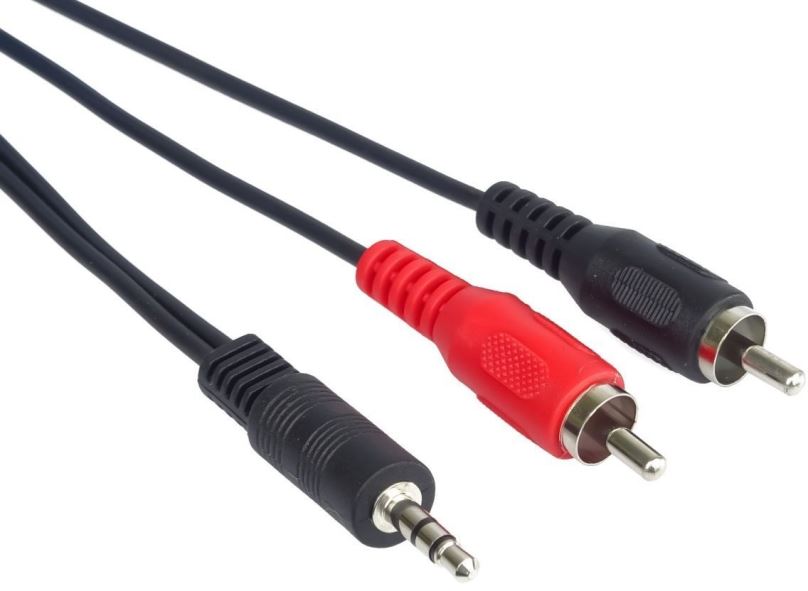 Audio kabel PremiumCord Kabel Jack 3.5mm-2xCINCH M/M 15m