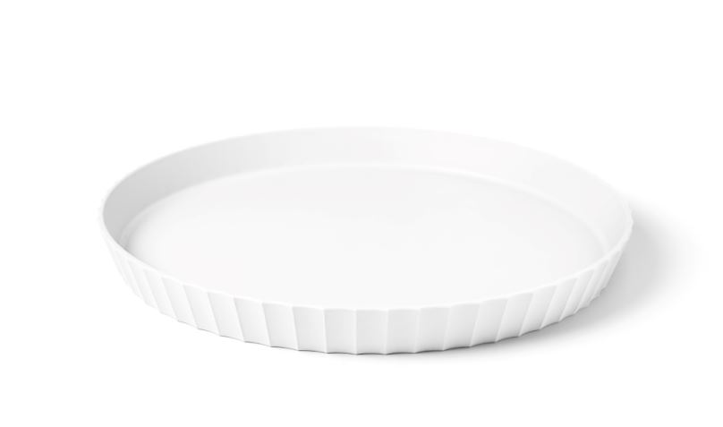 BLIM PLUS Servírovací tác kulatý Atena M VS5-000 Artic White, 30cm