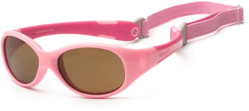 Sluneční brýle Koolsun FLEX – Růžová 0+