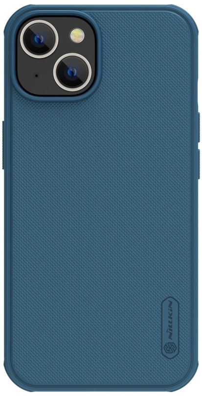 Kryt na mobil Nillkin Super Frosted PRO Zadní Kryt pro Apple iPhone 14 Blue (Without Logo Cutout)