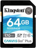 Paměťová karta Kingston SDXC 64GB Canvas Go! Plus