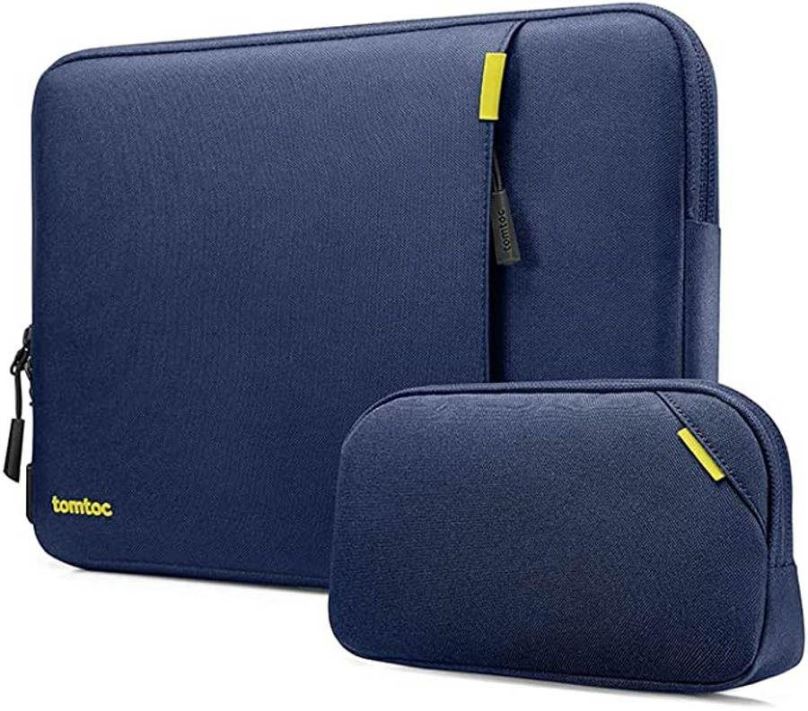 Pouzdro na notebook tomtoc Sleeve Kit - 16" MacBook Pro/ 15,3"  MacBook Air, námořní modrá