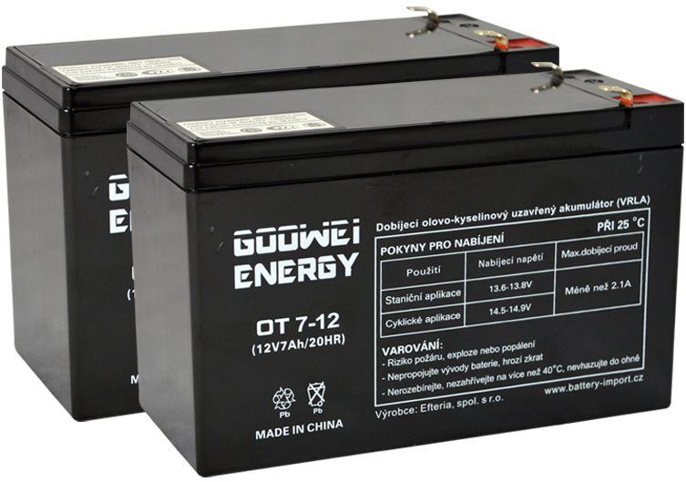 Baterie pro záložní zdroje GOOWEI RBC53