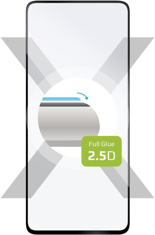 Ochranné sklo FIXED FullGlue-Cover pro Xiaomi Mi 11i  černé