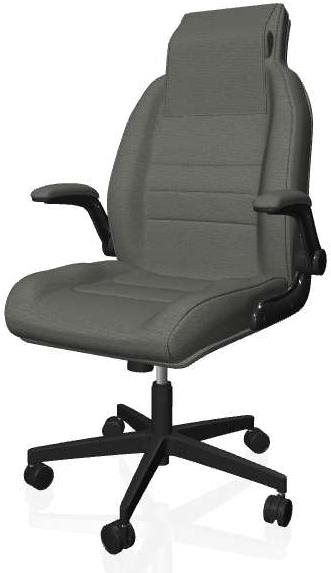 Kancelářská židle ALBA Dispos šedý