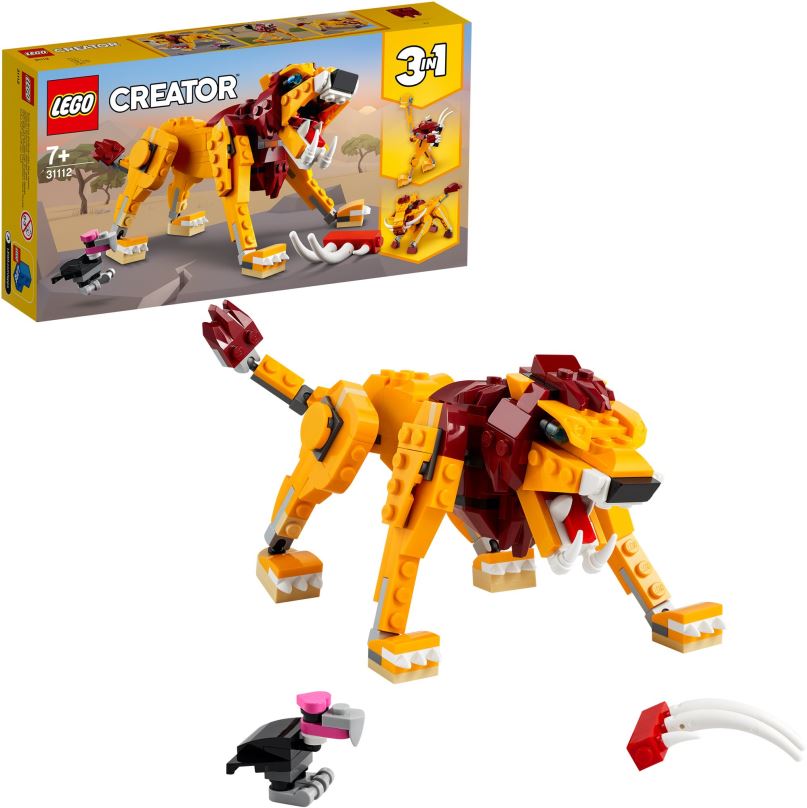 LEGO stavebnice LEGO® Creator 31112  Divoký lev