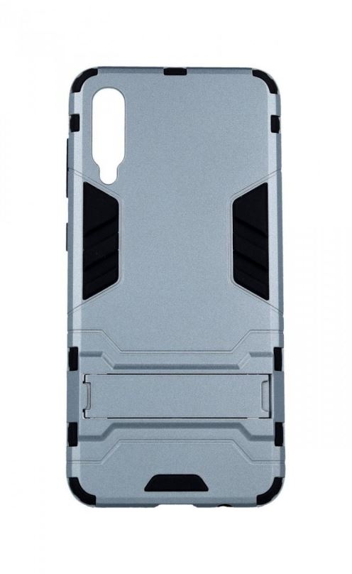Kryt na mobil TopQ Samsung A50 se stojánkem šedý 41316