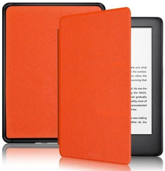 Pouzdro na čtečku knih B-SAFE Lock 1288 pro Amazon Kindle 2019, oranžové
