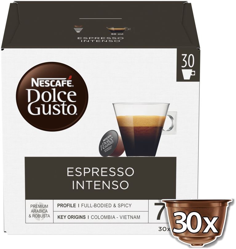 Kávové kapsle NESCAFÉ® Dolce Gusto® Espresso Intenso, 30 kapslí v balení