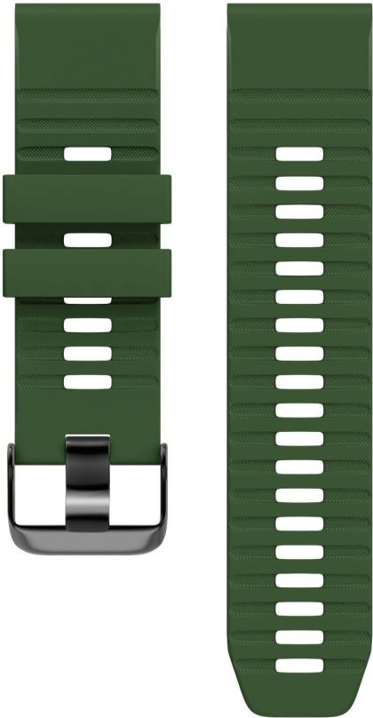 Řemínek Eternico Essential pro Garmin Quickfit 22mm Army Green