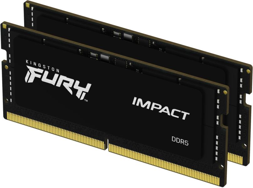 Operační paměť Kingston FURY SO-DIMM 32GB KIT DDR5 6400MHz CL38 Impact XMP