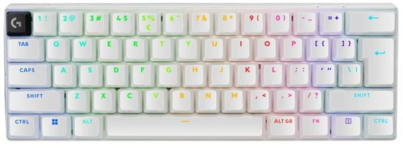 Herní klávesnice Logitech G PRO X 60 Lightspeed Gaming Keyboard, bílá