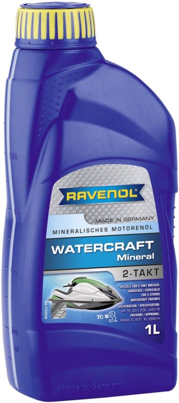 Motorový olej RAVENOL WATERCRAFT Mineral 2-Takt; 1 L