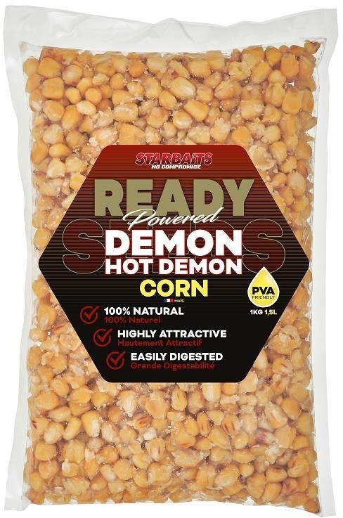 Starbaits Partikl Ready Seeds Hot Demon Corn 1kg