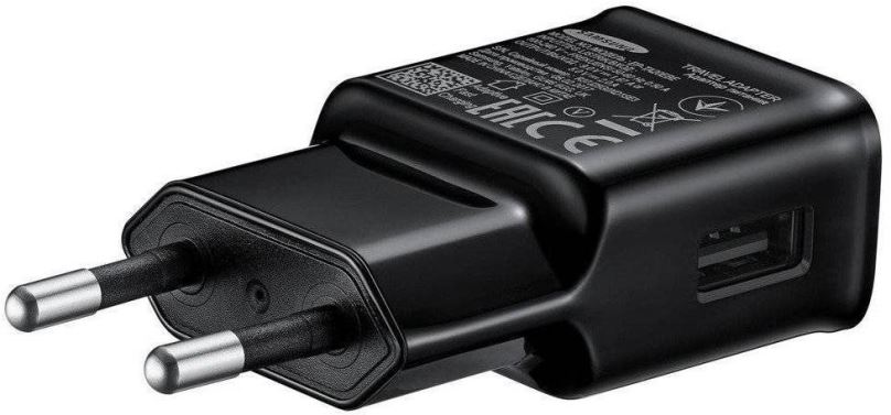 Nabíječka do sítě Samsung USB-A 15W Cestovní nabíječka Black (OOB Bulk)