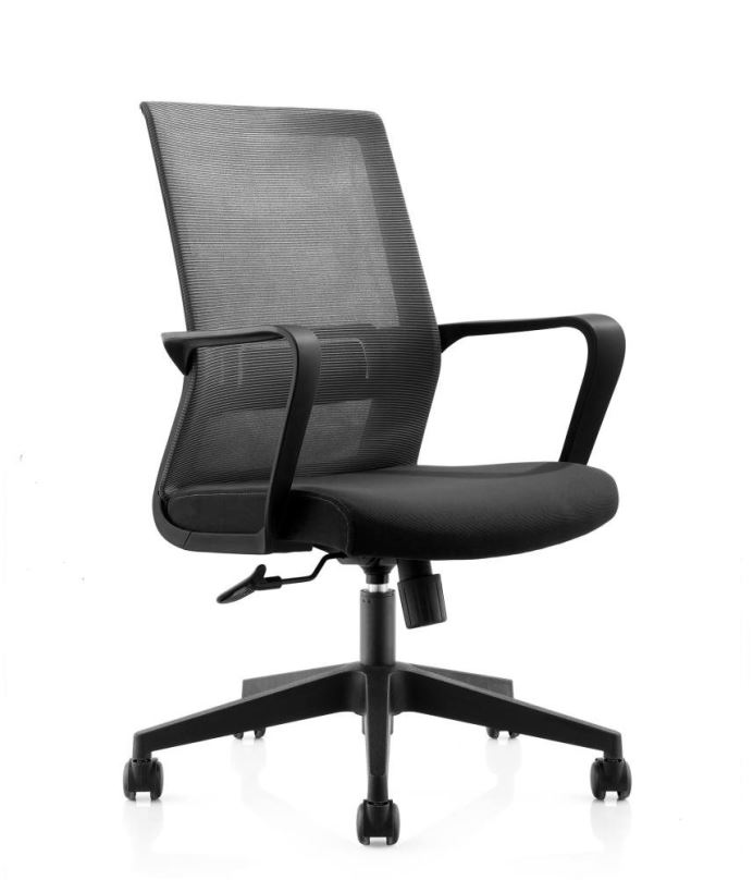 Kancelářská židle DALENOR Smart W, textil, černá