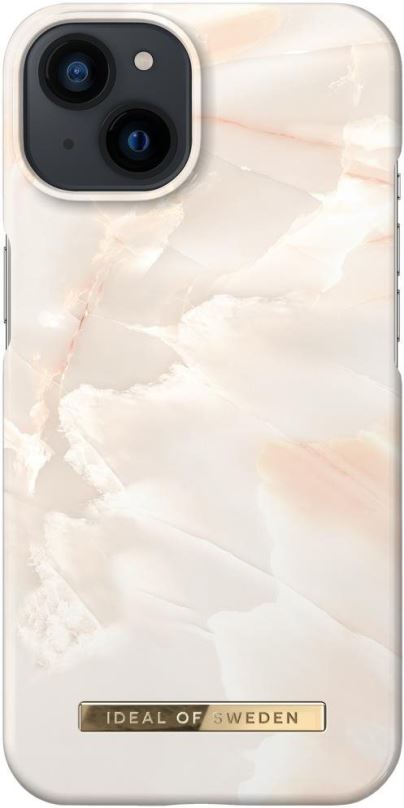 Kryt na mobil iDeal Of Sweden Fashion pro iPhone 13 rose pearl marble