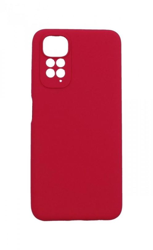 Kryt na mobil TopQ Kryt Essential Xiaomi Redmi Note 11 malinově červený 85547