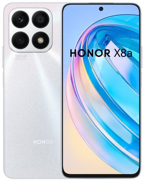 Mobilní telefon Honor X8a 6GB/128GB stříbrná