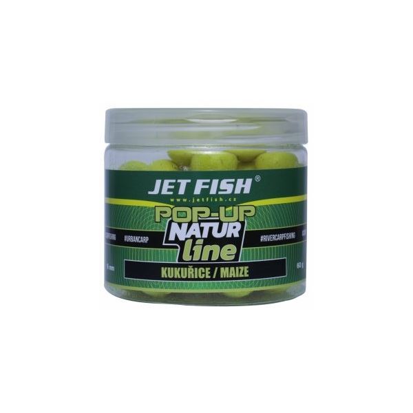 Jet Fish Pop-Up Natur Line Kukuřice 40g 12mm