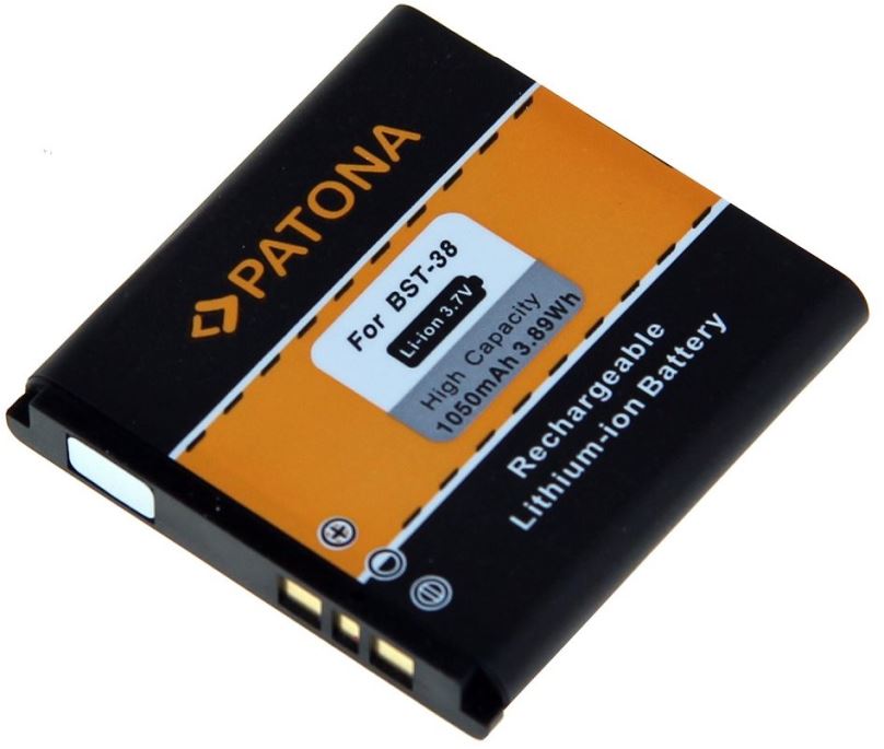 Baterie pro mobilní telefon PATONA pro Sony Ericsson BST-38 1050mAh 3,8V Li-Ion