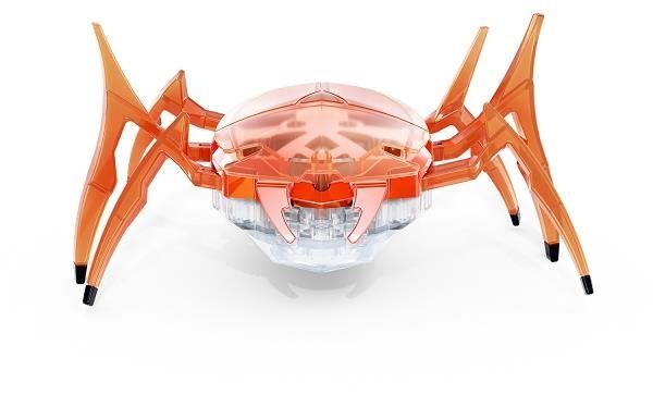 Mikrorobot Hexbug Scarab metalický - oranžový