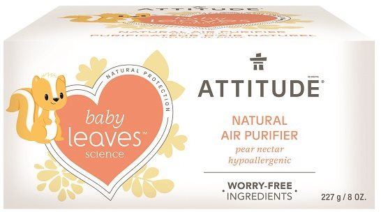 Aroma difuzér ATTITUDE Baby Leaves s vůní hruškové šťávy 227 g