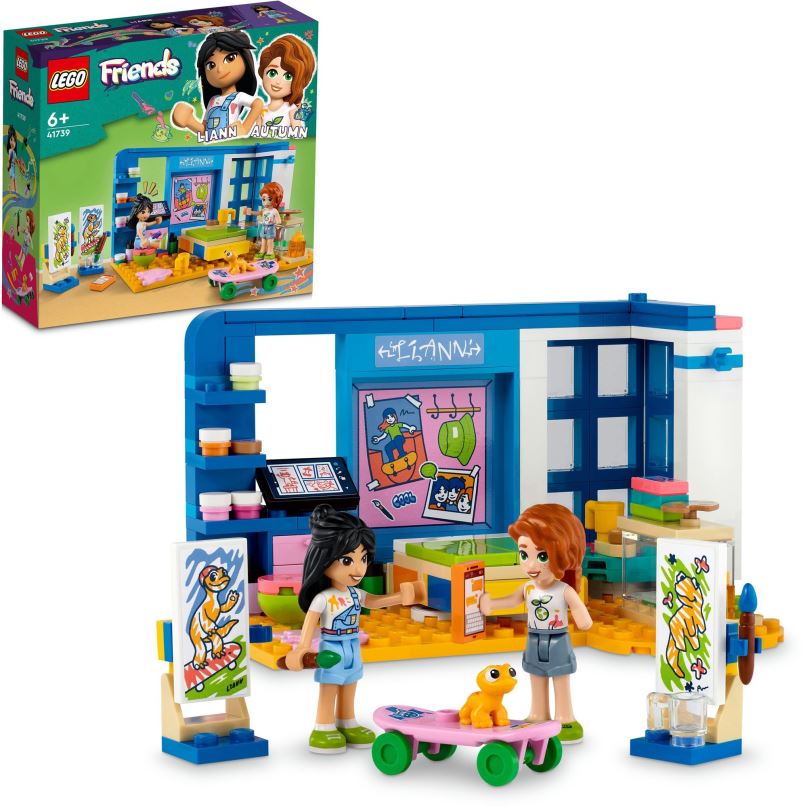 LEGO stavebnice LEGO® Friends 41739 Liannin pokoj