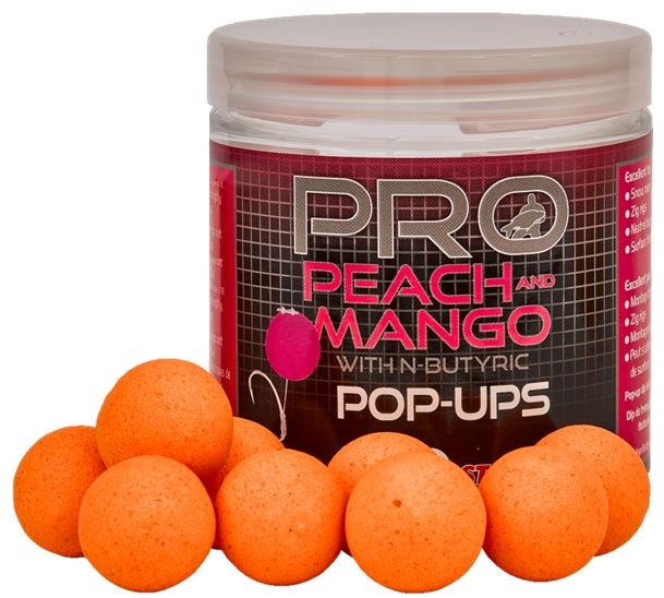 Starbaits Pop-Up Pro Peach & Mango 50g 12mm