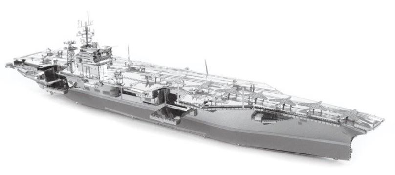 3D puzzle Metal Earth 3D puzzle Letadlová loď USS Theodore Roosevelt CVN-71 (ICONX)