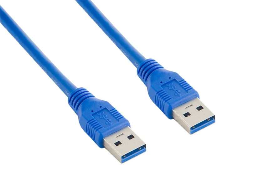 987026032 - 4World Kabel USB 3.0 AM-AM 1.0m Blue