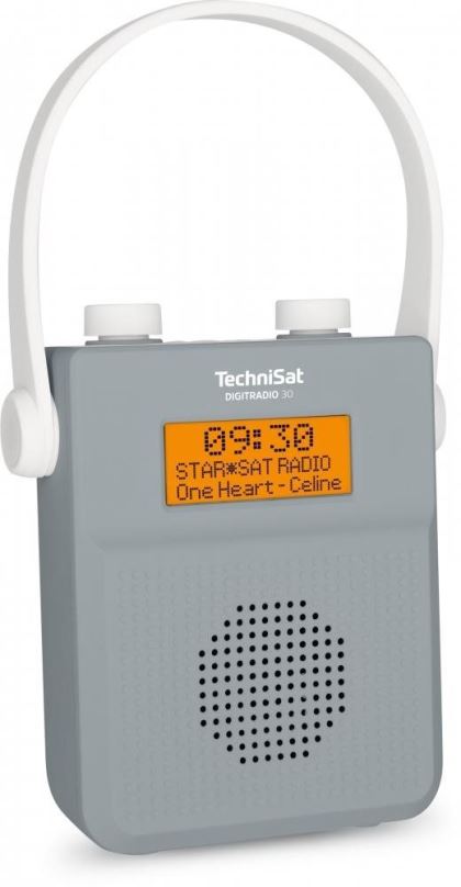 Rádio TechniSat DIGITRADIO 30 duschdab+ šedá