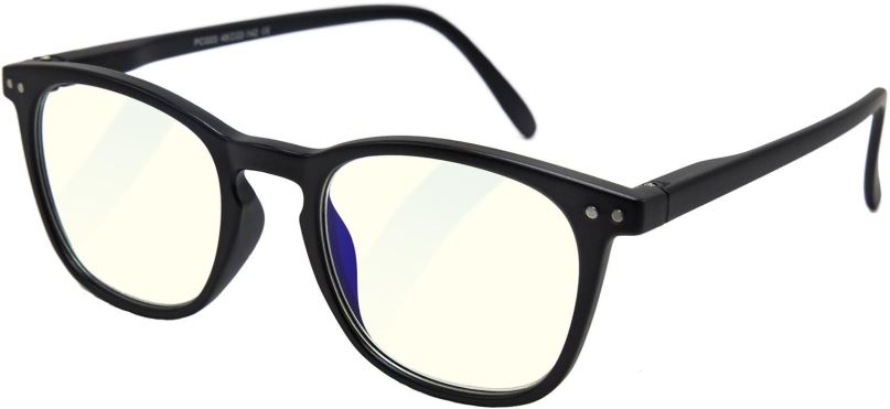 Brýle na počítač GLASSA Blue Light Blocking Glasses PCG 03, dioptrie: +3.00 černá
