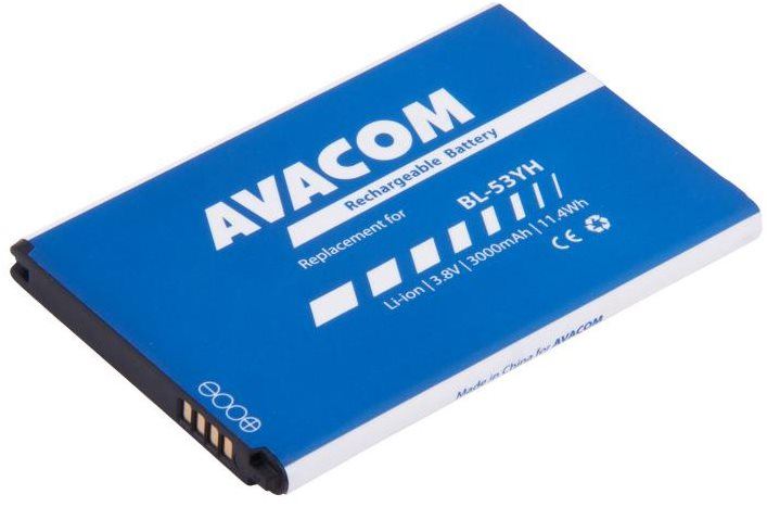 Baterie pro mobilní telefon Avacom pro LG D855 G3 Li-ion 3,8V 3000mAh (náhrada BL-53YH)