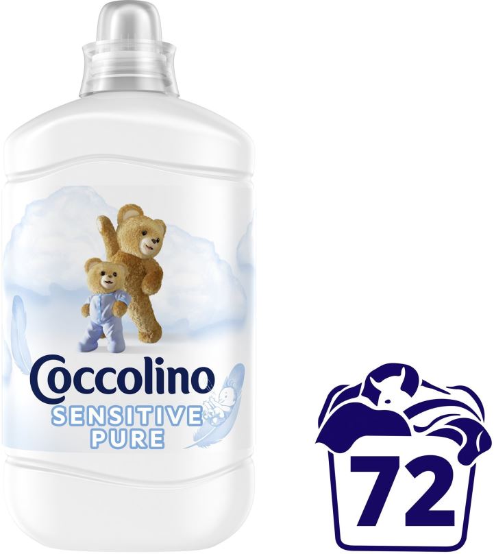 Aviváž COCCOLINO Sensitive 1,8 l (72 praní)