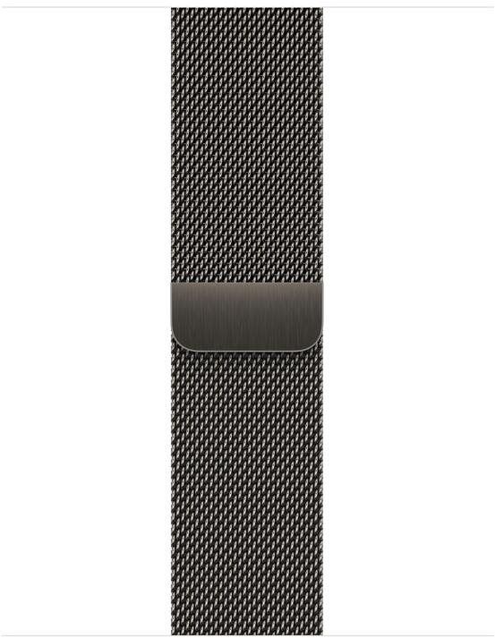 Řemínek Apple Watch 41mm Grafitově šedý milánský tah řemínek