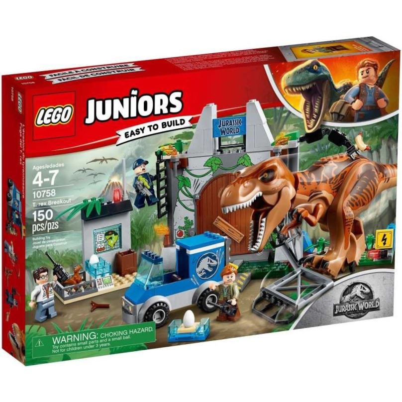 Stavebnice LEGO Juniors 10758 Útěk T. Rexe