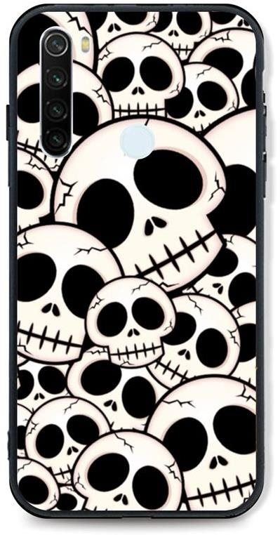 Kryt na mobil TopQ Kryt LUXURY Xiaomi Redmi Note 8T pevný Skulls 46892