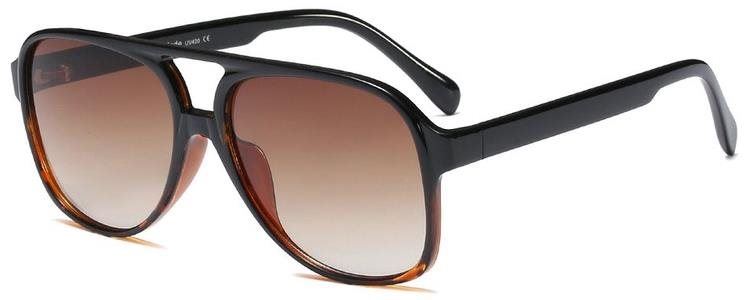 Sluneční brýle NEOGO Clare 4 Black Leopard / Brown Gradient