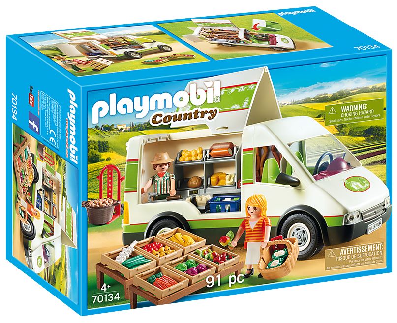 PLAYMOBIL® Country 70134 Pojízdná farmářská prodejna