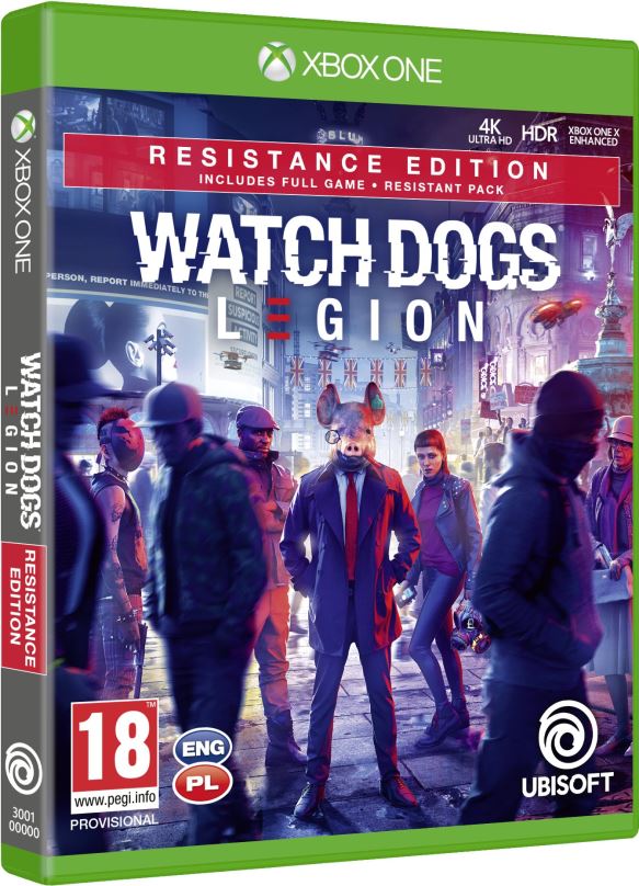 Hra na konzoli Watch Dogs Legion Resistance Edition - Xbox One