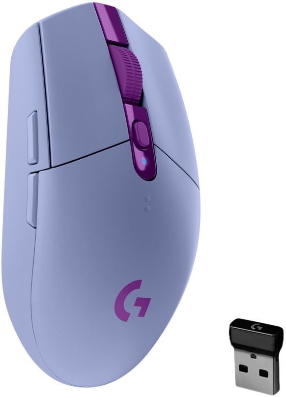 Herní myš Logitech G305 fialová