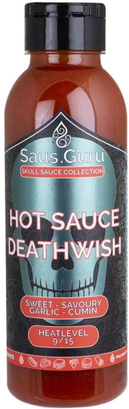 BBQ grilovací omáčka HOT DeathWish 500ml Saus.Guru