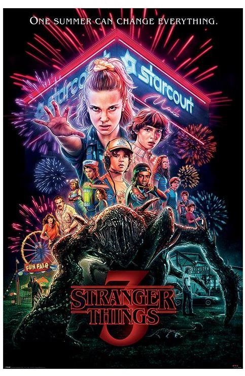 Plakát Stranger Things - Summer of 85