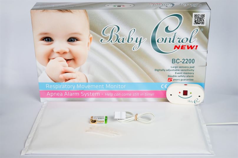 Monitor dechu Baby Control BC2200 - s jednou sensorovou podložkou