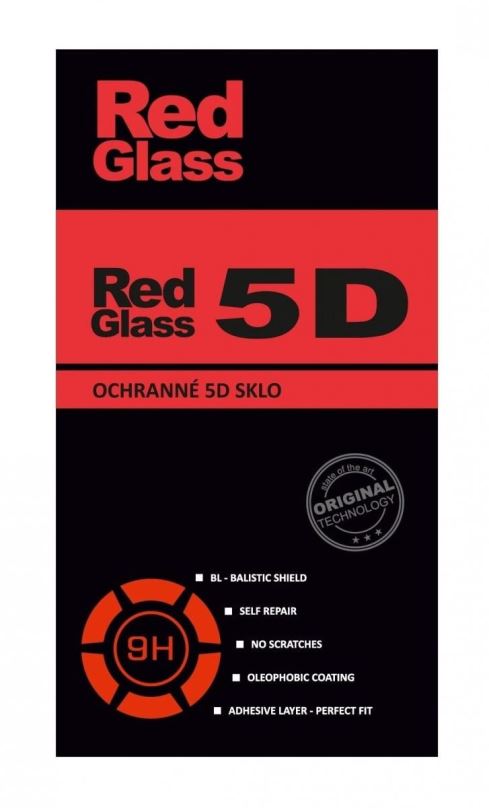 Ochranné sklo RedGlass Tvrzené sklo iPhone SE 2020 5D černé 87905
