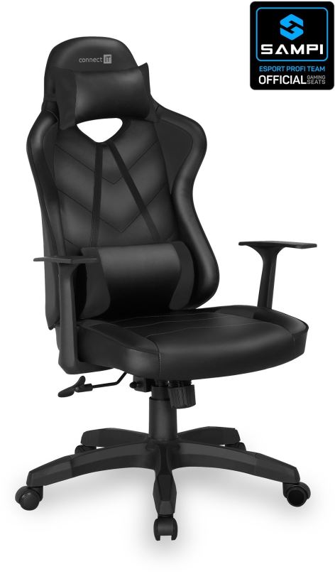 Herní židle CONNECT IT LeMans Pro CGC-0700-BK, black