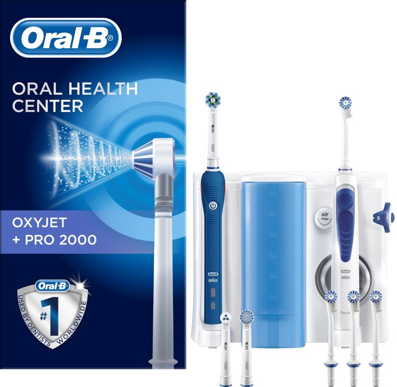 Elektrický zubní kartáček Oral-B Oxyjet + Pro2